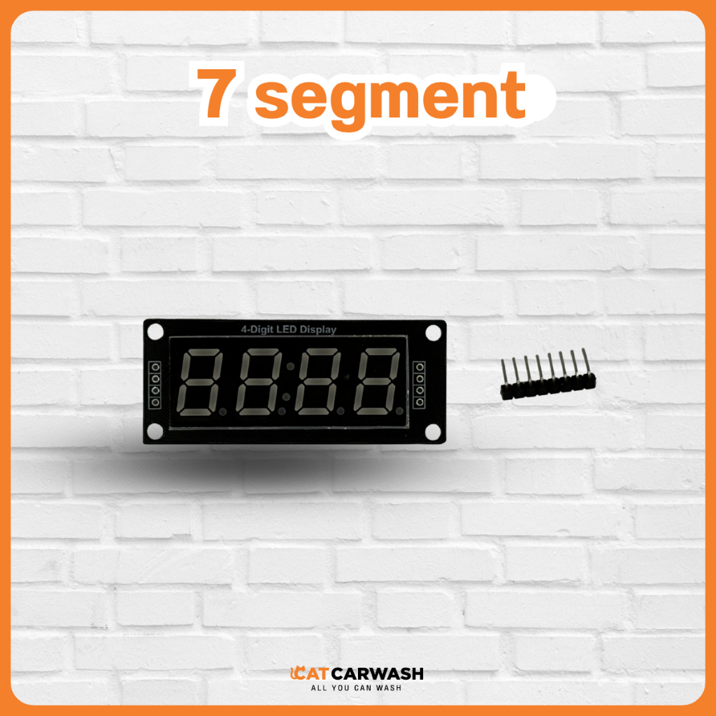 จอแสดงผล 7-Segment LED (Common Anode/Cathode)