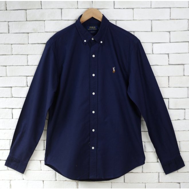 POLO RALPH LAUREN CUSTOM FIT OXFORD SHIRTเสื้อเชิ๊ตแขนยาว #เสื้อผู้ชาย