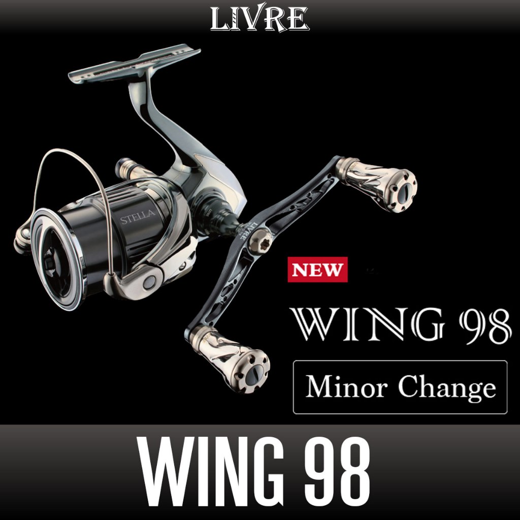 [LIVRE] WING 98 Minor Change (Eging ด้ามจับคู่สําหรับรอกสปินนิ่ง, ตกปลาจิ๊กปลาหมึก) สําหรับรอกหมุน SHIMANO/DAIWA
