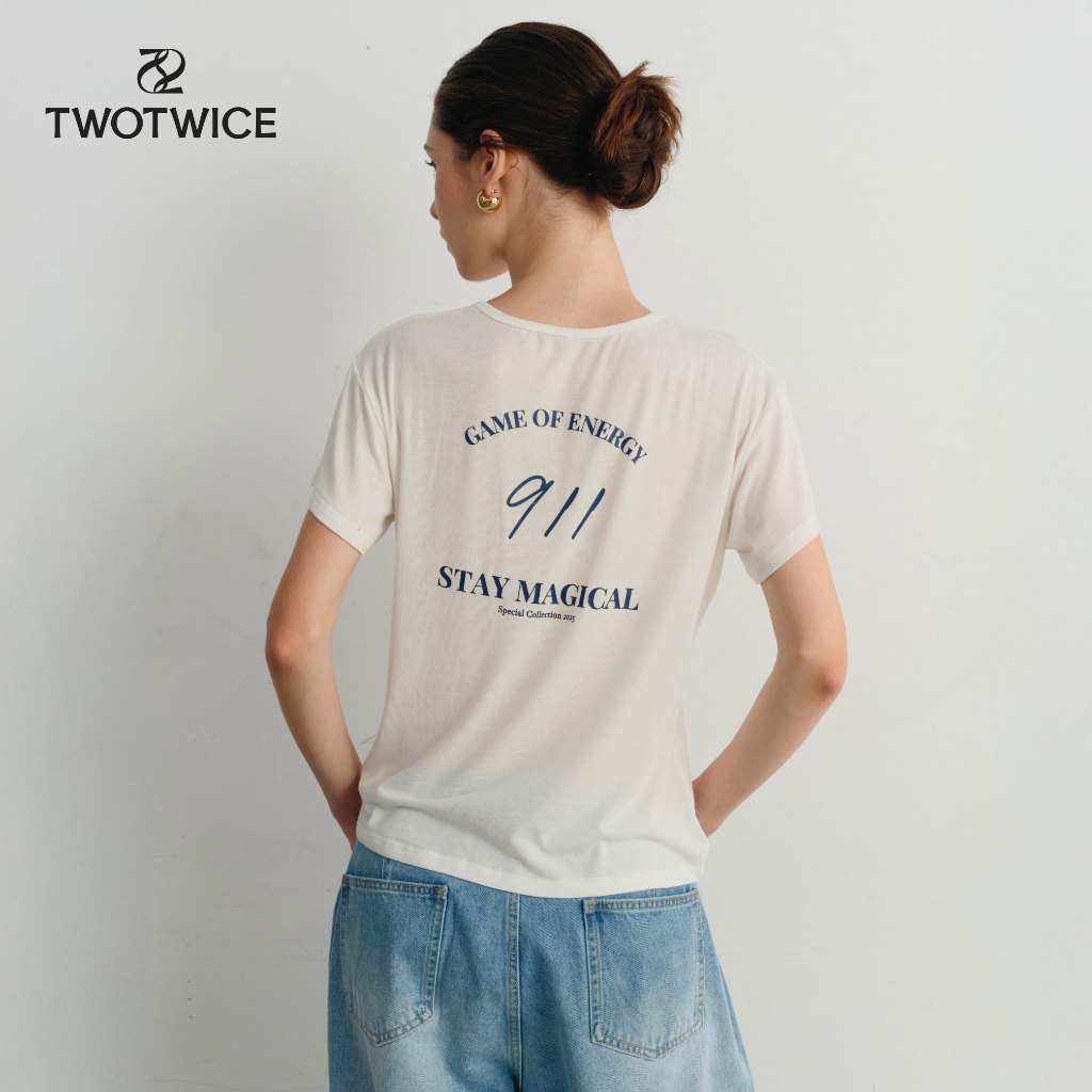 Twotwice - Ultra Soft Tee – 911 Edition *สินค้าพร้อมส่ง