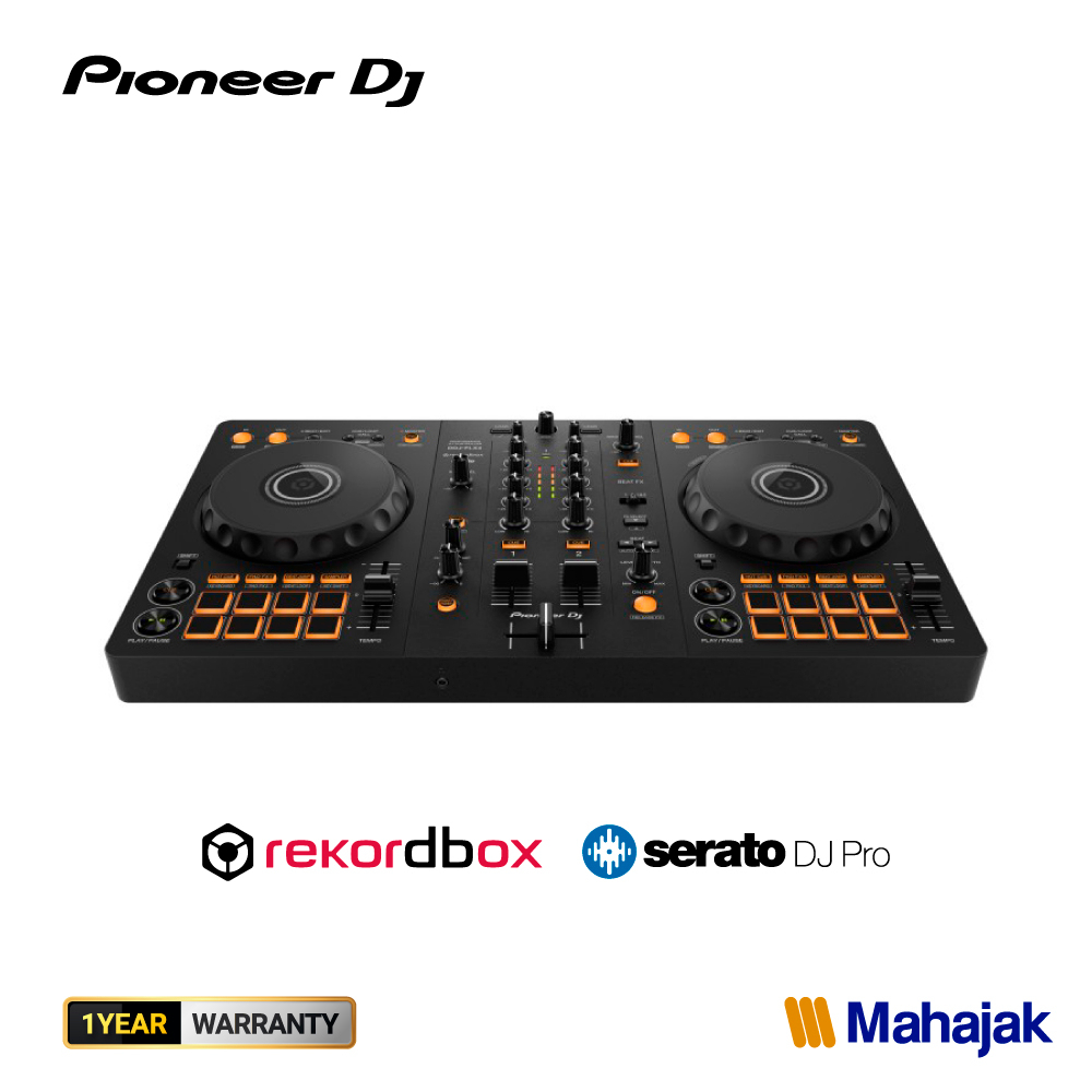 Pioneer DJ DDJ-FLX4 l 2-channel DJ controller for multiple DJ applications เครื่องเล่นดีเจ คอนโทรลเล