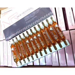 รุ่นใหม่ #Alfaparf #Restructor #โลชั่น เซรั่มทับทิม ล้างสารเคมีตกค้าง หลอด10มล.(ขาย1กล่อง12หลอด)
