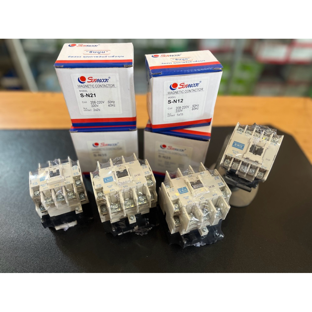 Sunmoon แมกเนติกคอนแทกเตอร์ MagneticContactorSeriesS-Nขนาด20A,32A,50A,60A
