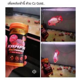 (แถม 20%)อาหารปลาหมอสี CZ 3in1 มี 3 สูตร 3in1 โหนก มุก สี กัมฟาแดง 3in1 กัมฟาทูโทน 3in1 ฟาวเวอร์ฮอร์น
