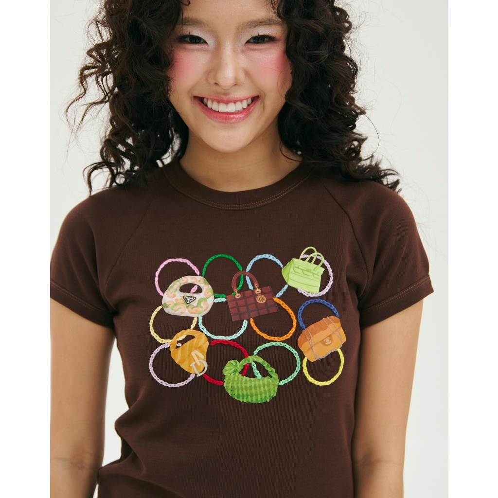 BEN&JEN - Recipe to Runway Fitted Baby Tee