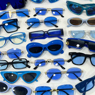 ส่งไว 🇹🇭 แว่นตากันแดด🩵รวมแว่นตาสีฟ้า สีน้ำเงิน💙แว่นแฟชั่น พร้อมส่งCOD
