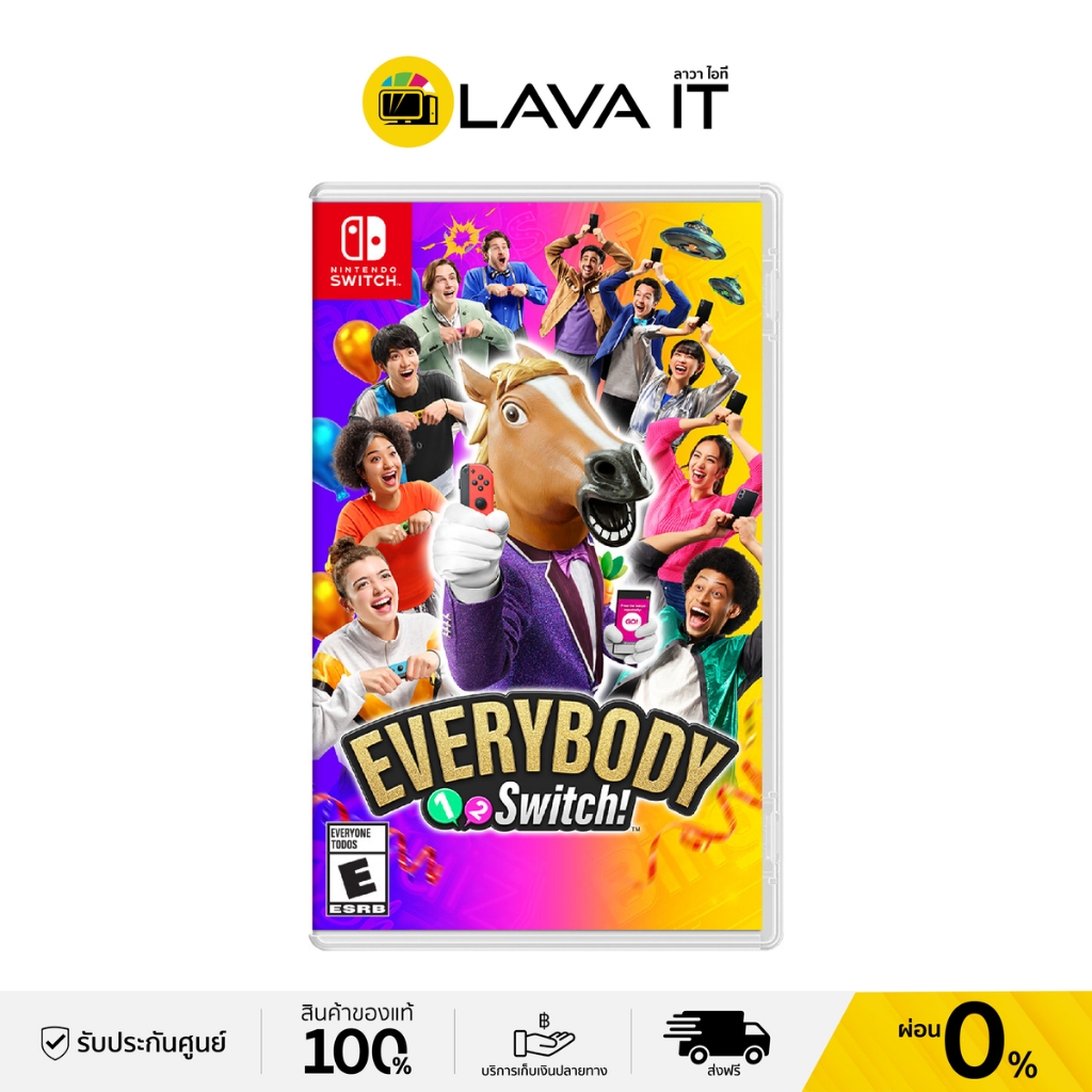 Nintendo Switch Everybody 1-2-Switch แผ่นเกม