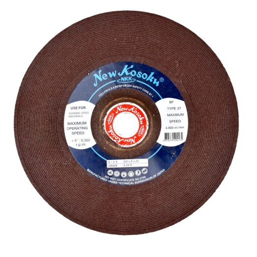 NKK ใบเจียร์ สีแดง 56 9นิ้วx6mmx22x2F A24R |ใบ| TTR Store