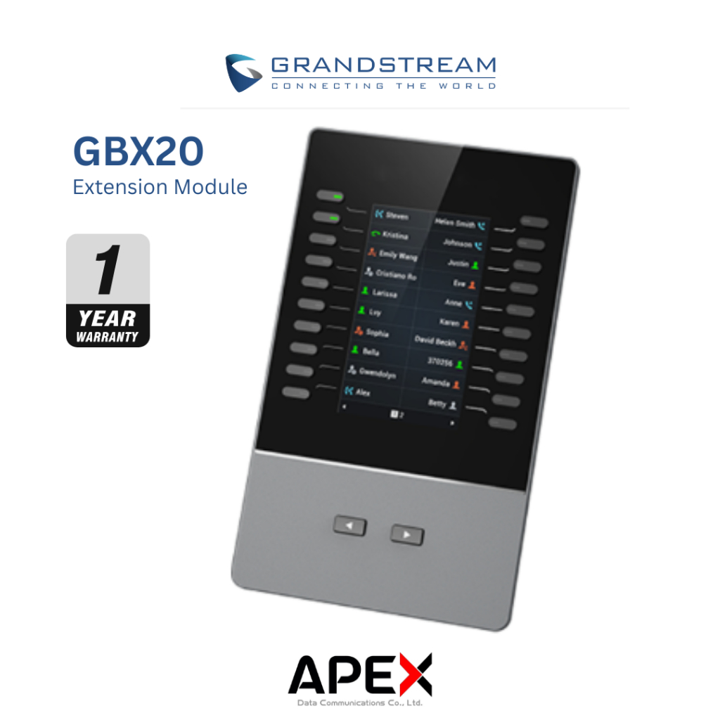[พร้อมส่งในไทย] Grandstream GBX - LCD Extension Module GRP2615 &GXV3350 only