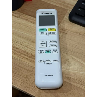 รีโมทแอร์ไดกิ้น(ใหม่แท้)(โค้ดฝาหน้า ARC480A36) อะไหล่แอร์แท้