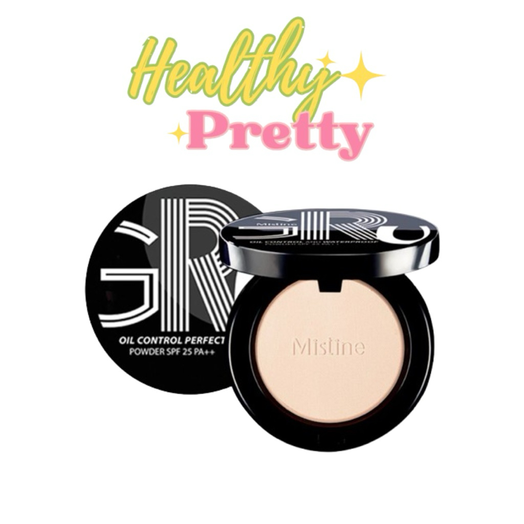 แป้ง มิสทีน กรู MISTINE GRU OIL CONTROL PERFECT POWDER SPF25 PA++ 10g.