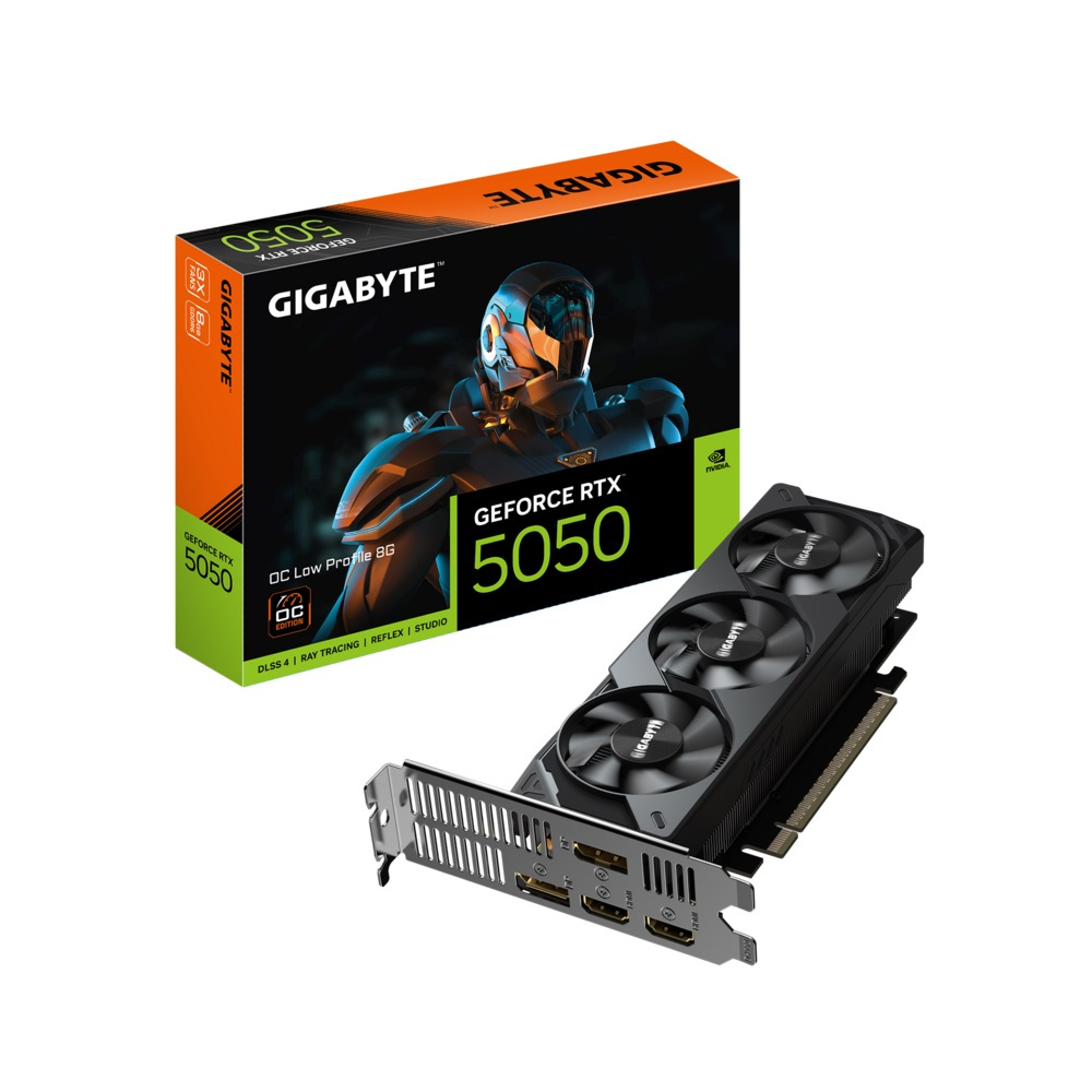 GIGABYTE GeForce RTX 5050 Low Profile OC 8GB GDDR6 Graphics Card การ์ดจอ