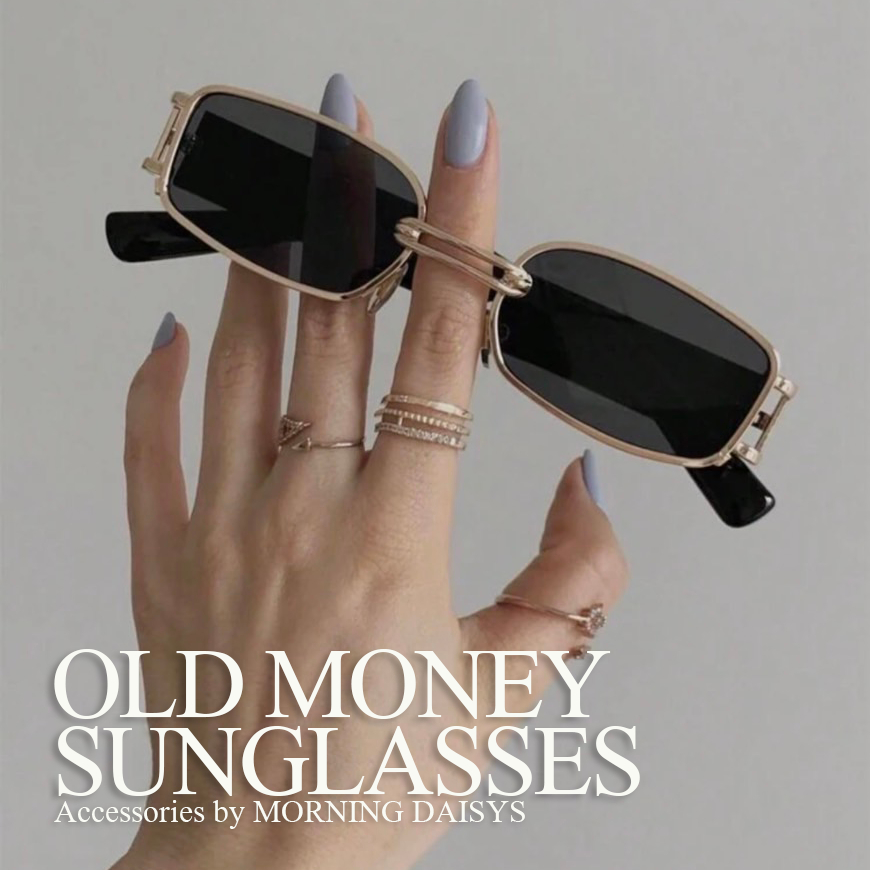 MORNING DAISYS แว่นตาแฟชั่นวินเทจ รุ่น Old money