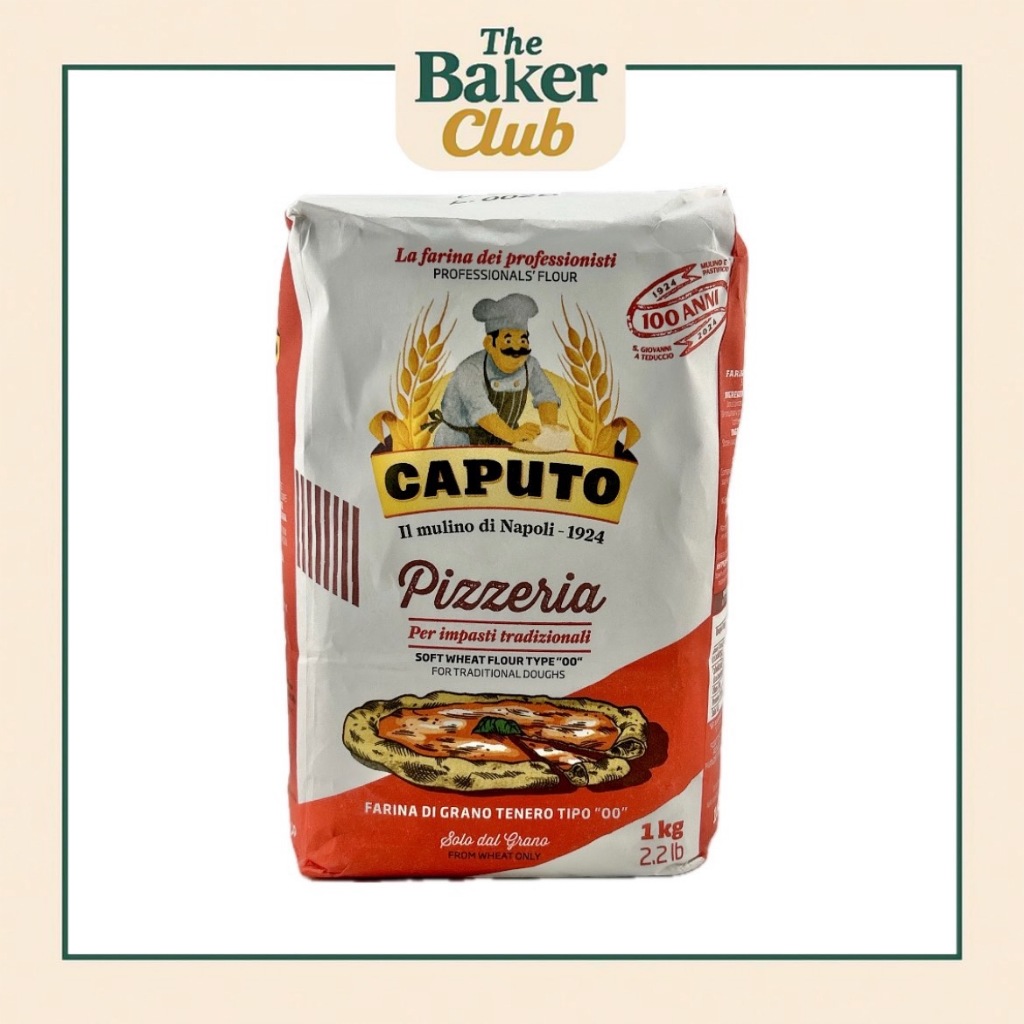 THEBAKERCLUB Caputo Pizzeria 00 Soft Wheat Flour 1kg.#1101227