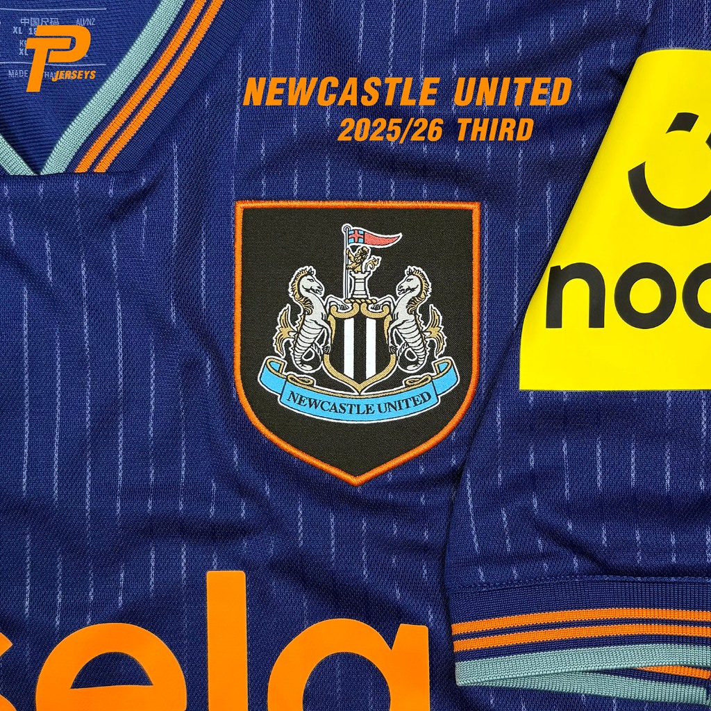 เสื้อฟุตบอล Newcastle United 2025/26 Third เสื้อนิวคาสเซิล ของแท้
