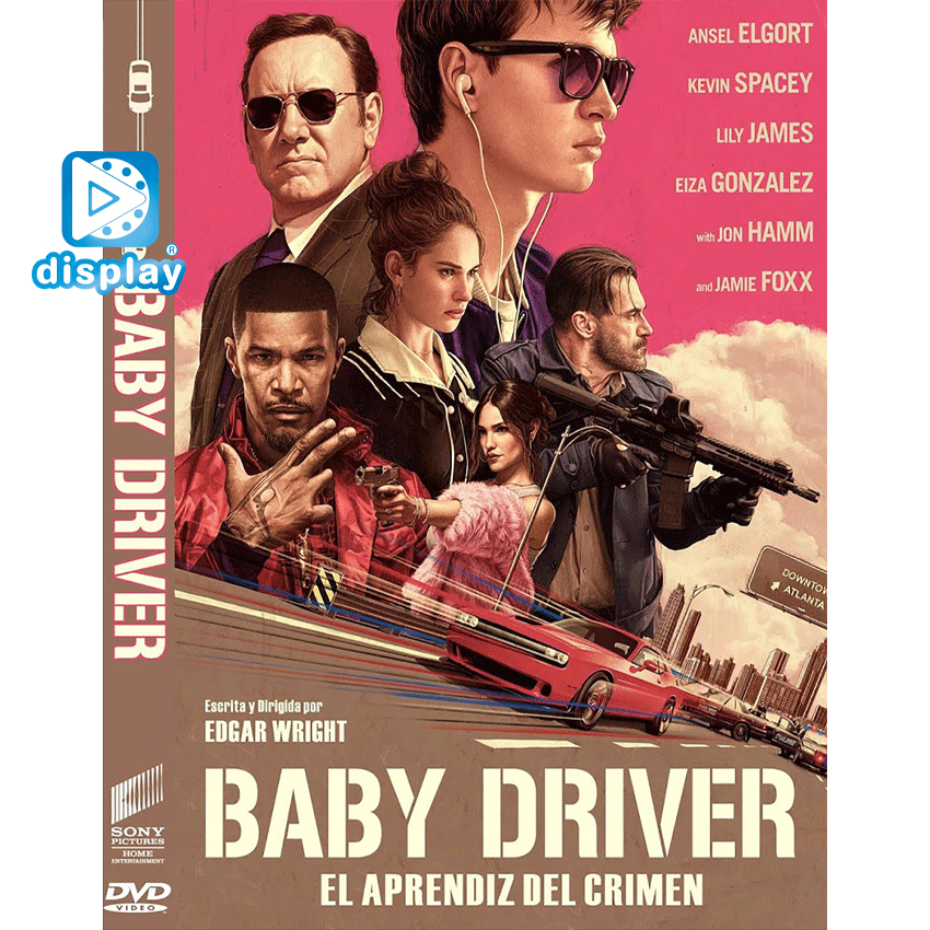 DVD หนังดีวีดี Baby Driver จี้ เบบี้ ปล้น