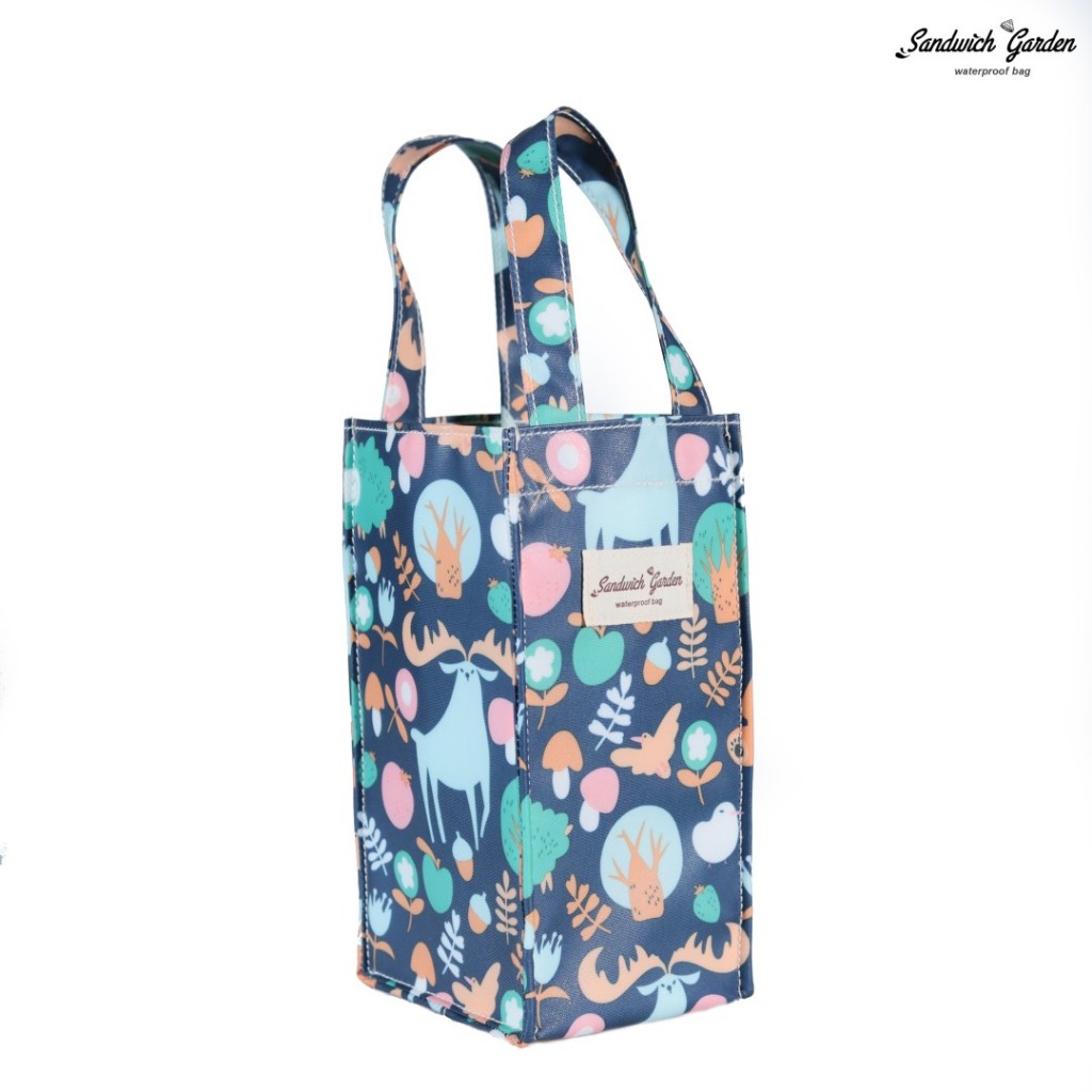 [ใหม่! ผ้าเคลือบกันน้ำแบบด้าน นิ่มแต่เป็นทรง] กระเป๋าใส่แก้วเยติ กระติกน้ำ รุ่นซับในบุฟรอยด์ และรุ่นซับในบุผ้า