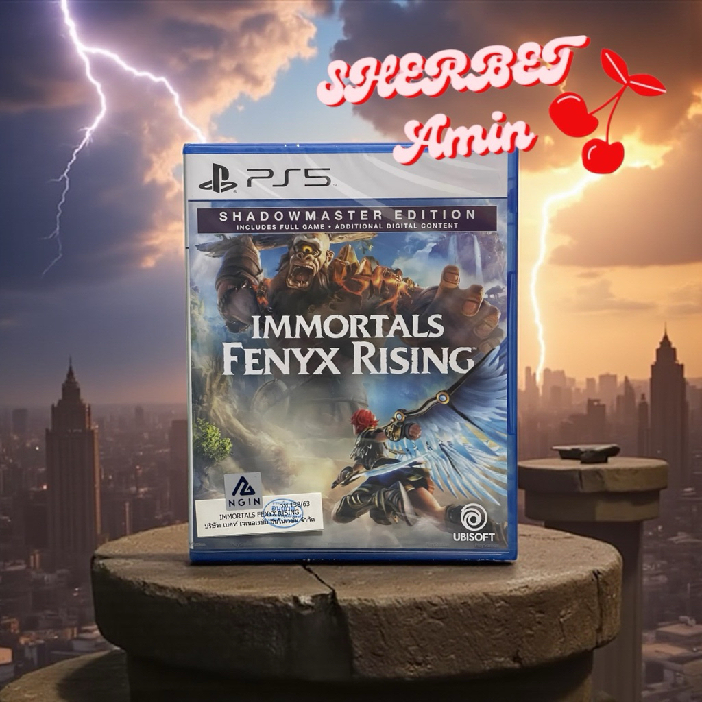 แผ่นเกม ps5 มือหนึ่ง / Immortals Fenyx Rising