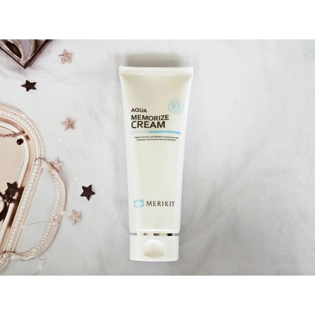 ครีมบำรุงผิวสูตรพรีเมียม Merikit Aqua Memorize Cream 210ml เติมความชุ่มชื้นล้ำลึก – โปรปัง
