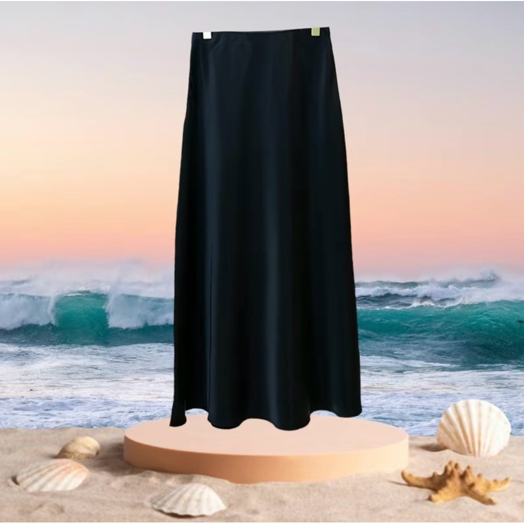 ส่งต่อ Sogood.brand - Vivian Satin maxi กระโปรงซาติน ไซส์ XL