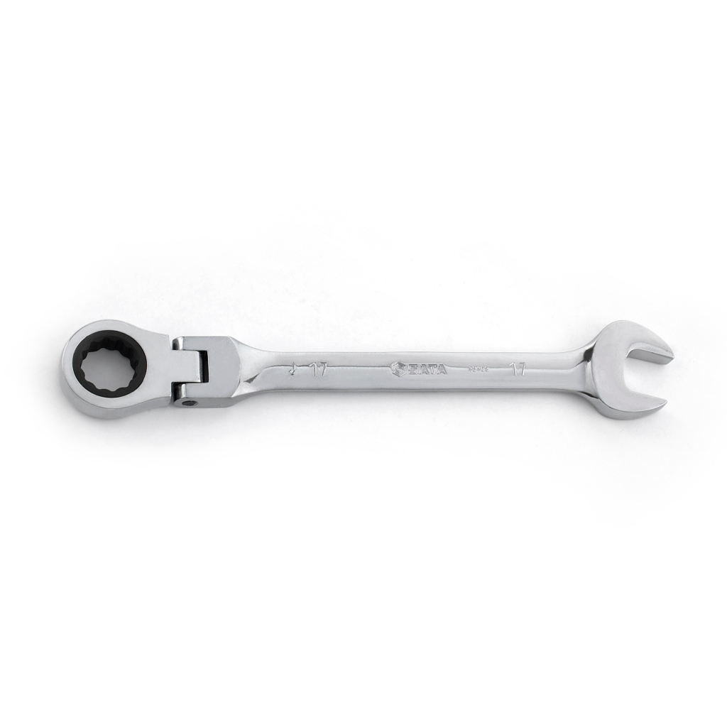 SATA ประแจแหวนฟรีข้างปากตาย แหวนฟรี พับได้ แหวนก๊อกแก๊ก ราคาต่อตัว 8-24 มม.