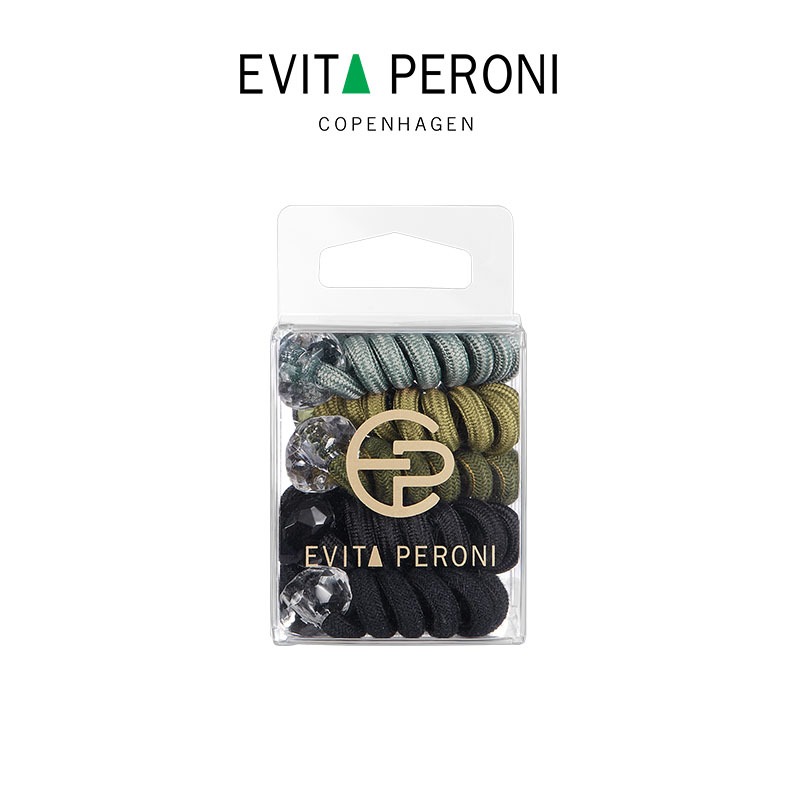 EVITA PERONI | Styling Pony Elastic | Styling Spiral Hair Ties (5 pcs) | กรงเล็บผมสไตล์พรีเมี่ยม