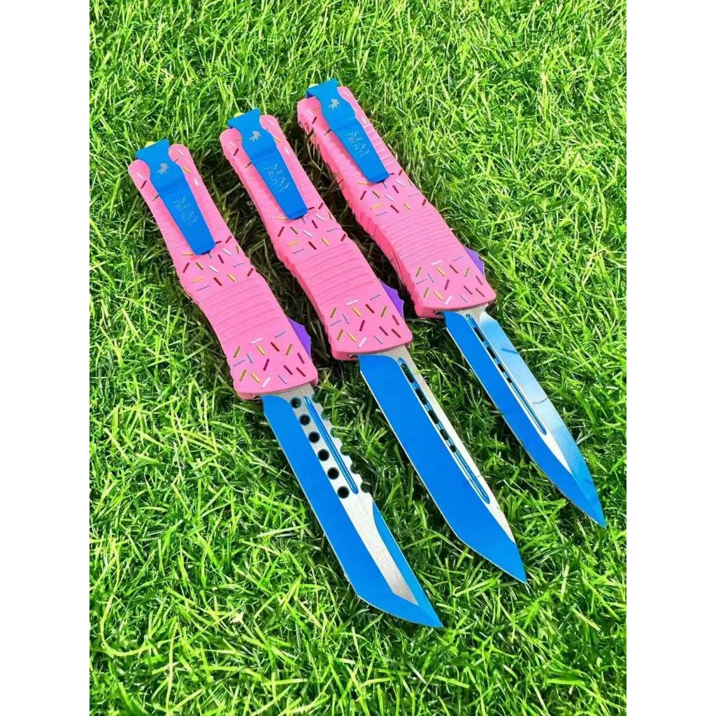 Micorthch  Dalong (โดนัท) D2 อลูมิเนียมการบิน 58-60HRC พื้นผิว: ไทเทเนียมเคลือบ OTF