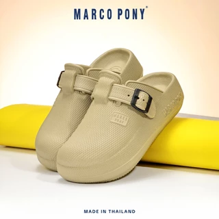 MARCO PONY รองเท้ารัดส้นผู้หญิง พื้นหนา กันลื่น ทนต่อการสึกหรอ อ่อนนุ่ม คลายเมื่อยเท้า วัสดุ EVA ไม่มีกลิ่น รุ่น MH9029