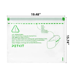 PETKIT Trash Bags - ถุงขยะสำหรับห้องน้ำแมว PURAMAX | PURAMAX2 | PURABOT MAX PRO ออกแบบใหม่ ทนทาน