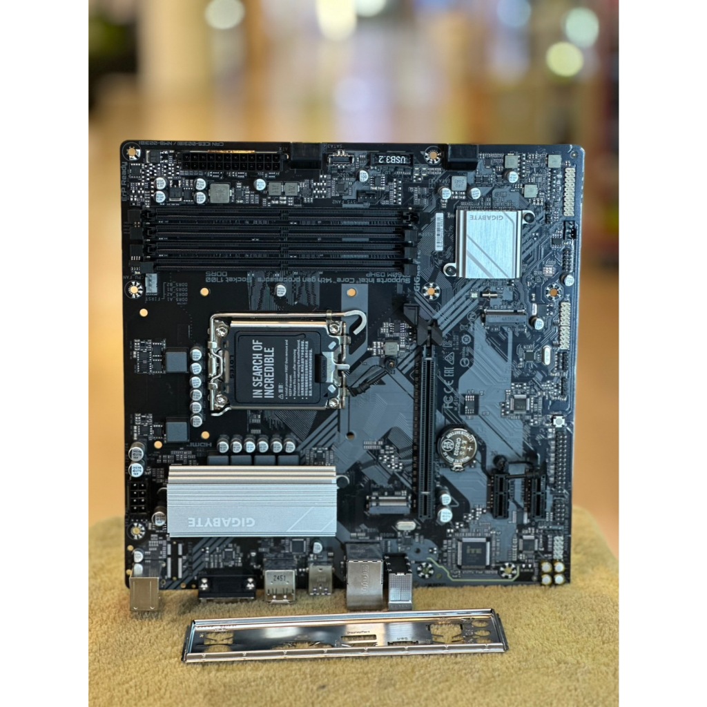 MAINBOARD (เมนบอร์ด) GIGABYTE B760M D3HP DDR5 (INTEL SOCKET 1700 DDR5 MICRO-ATX)