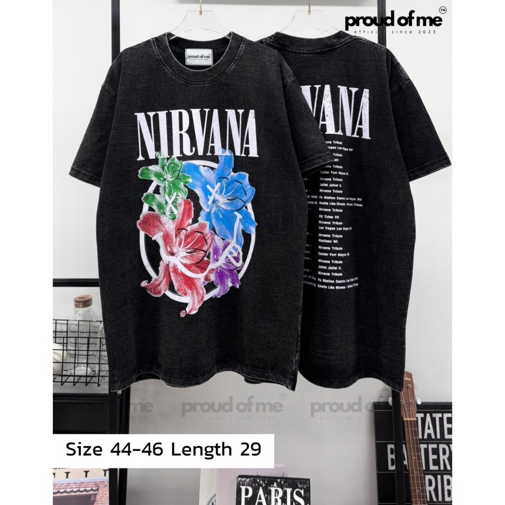 เสื้อยืด Proud of me NIRVANA 02