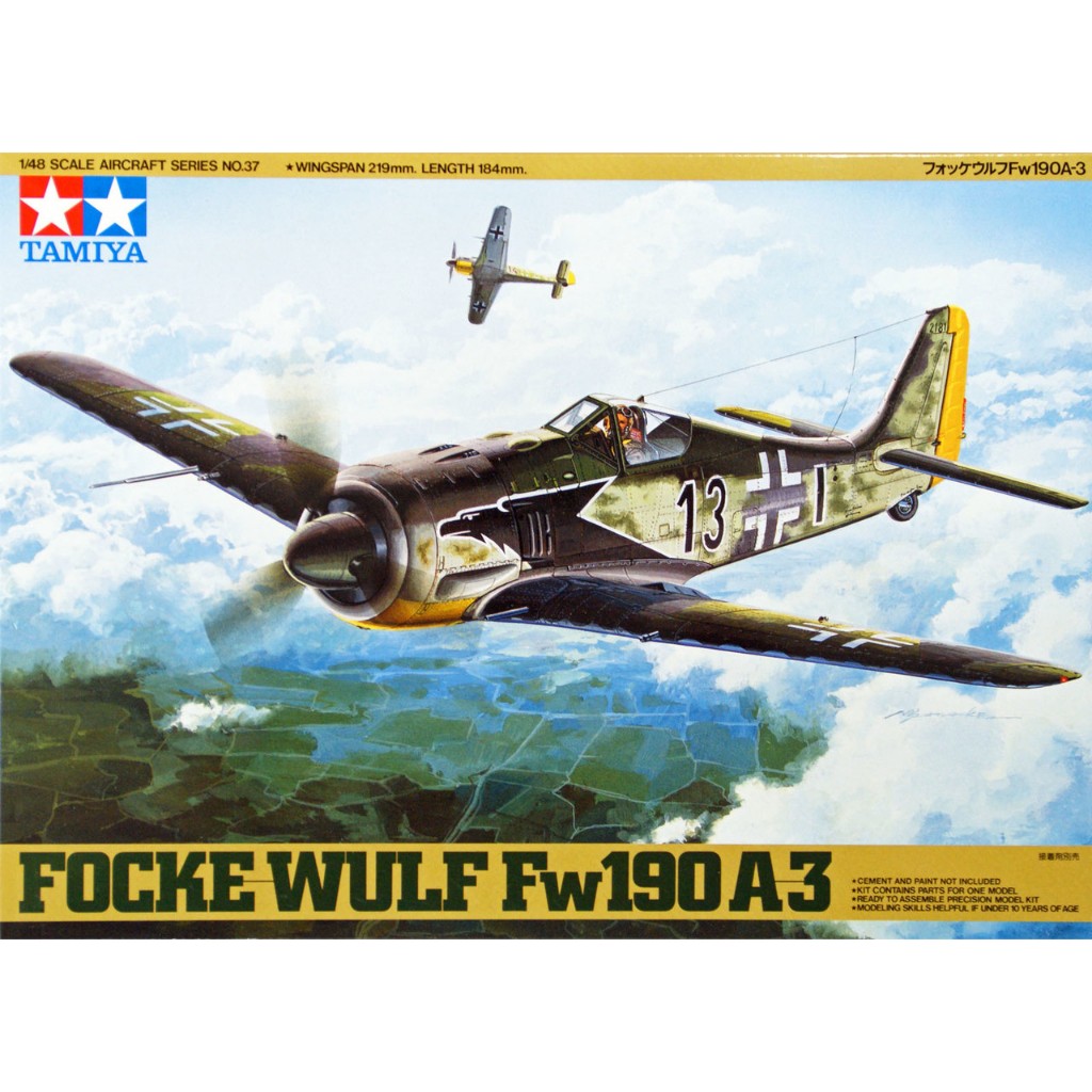 1/48 Aircraft Series No.37 Focke Wulf Fw190 A3