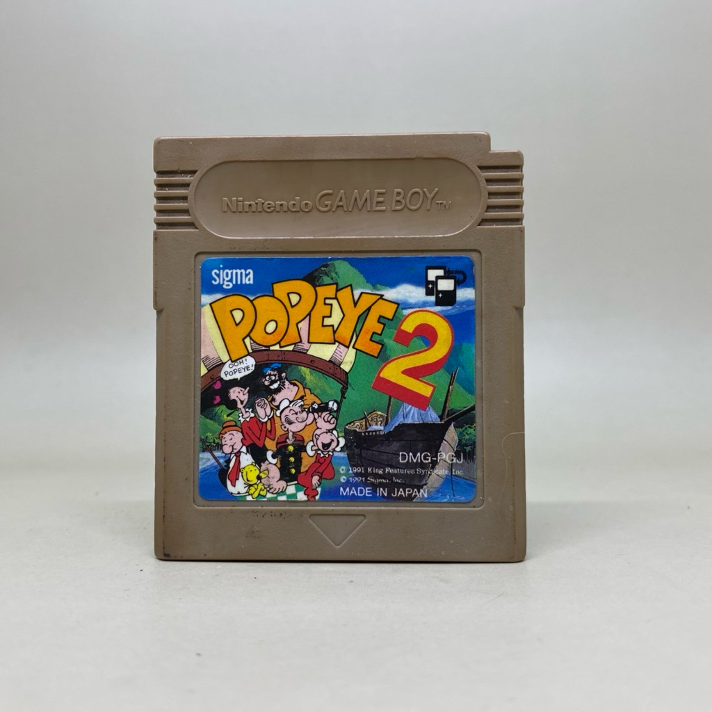 Popeye 2 (GB) | ตลับเปล่าเกมบอยแท้ | Game Boy Original Cartridge Japan | สินค้าแท้ มือสอง เล่นได้ปกต
