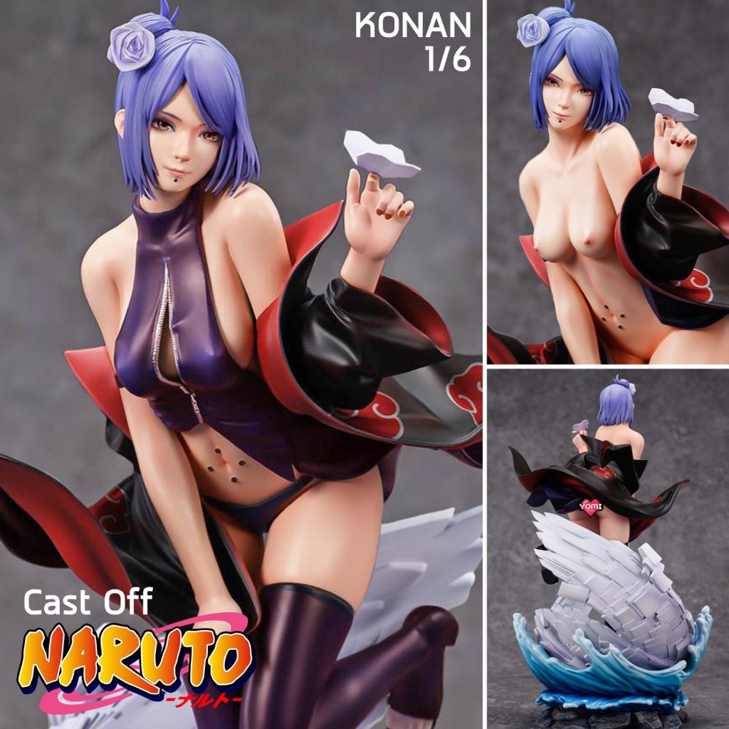 Figure ฟิกเกอร์ Yomi Studio Naruto Shippuden Ninja นารูโตะ ชิปปุเดง Konan โคนัน 1/6 คุโนะอิจิ Resin 