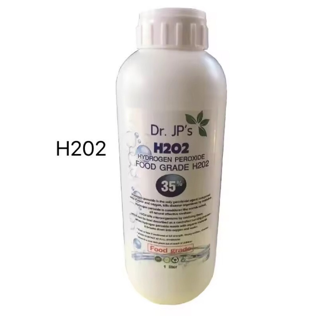 H2O2 Hydrogen Peroxide Food Grade 1000ml.