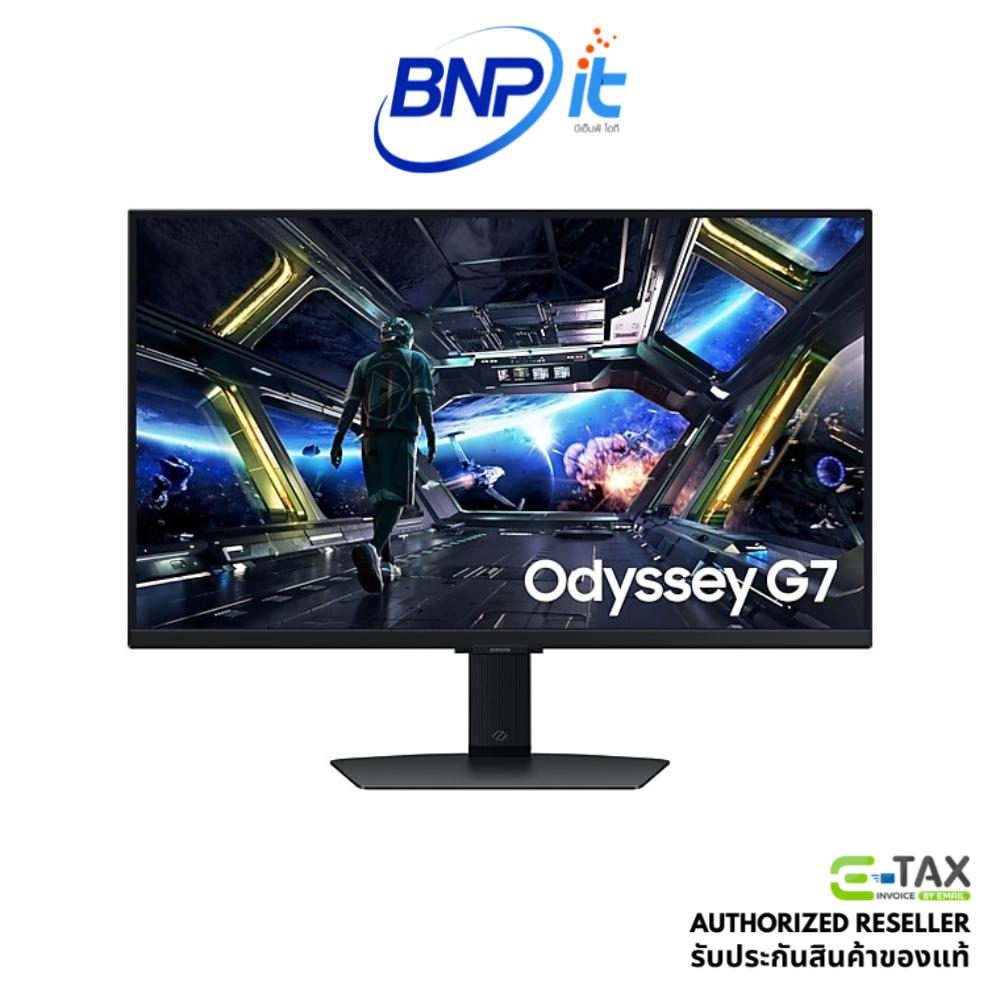 จอเกมมิ่ง Samsung Odyssey G7 G70D 27” / 32” 4K UHD 144Hz 1ms รองรับ HDR10+ และ G-Sync