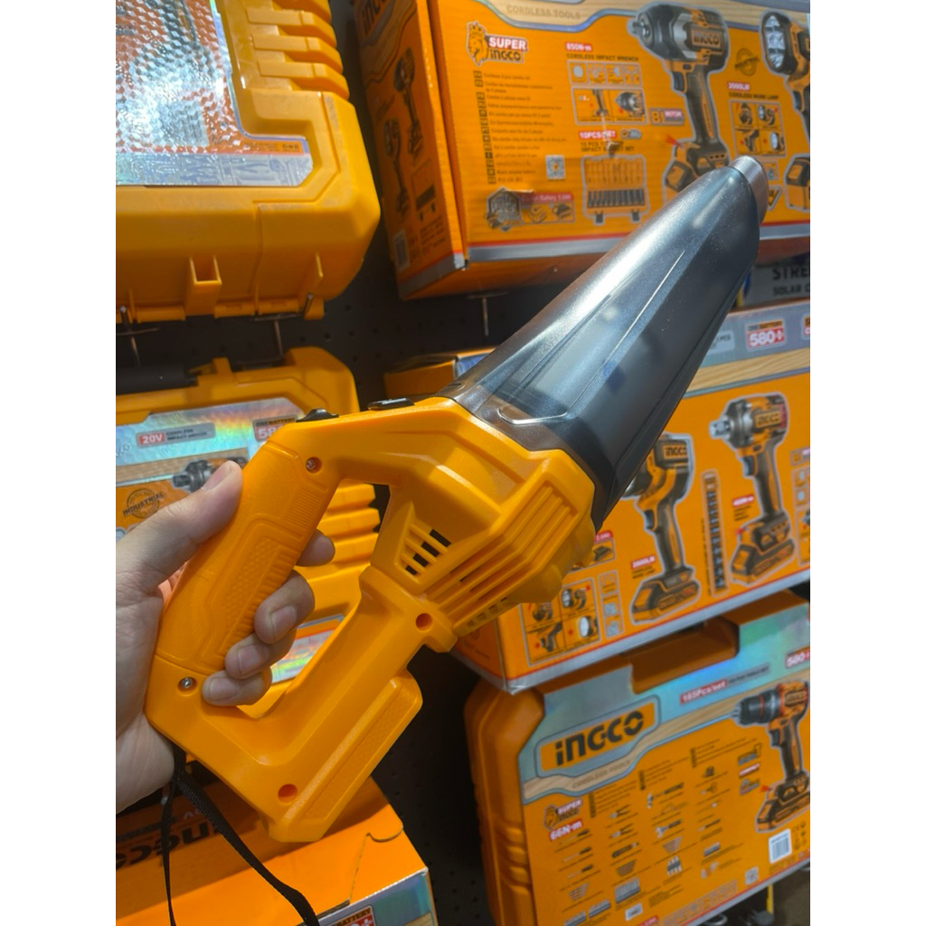 INGCO เครื่องดูดฝุ่นไร้สาย 20V super Ingco รุ่น  CVLI20126 [มีตัวเลือก] (ไม่มีกล่อง เป็นตัวแยกจากCom