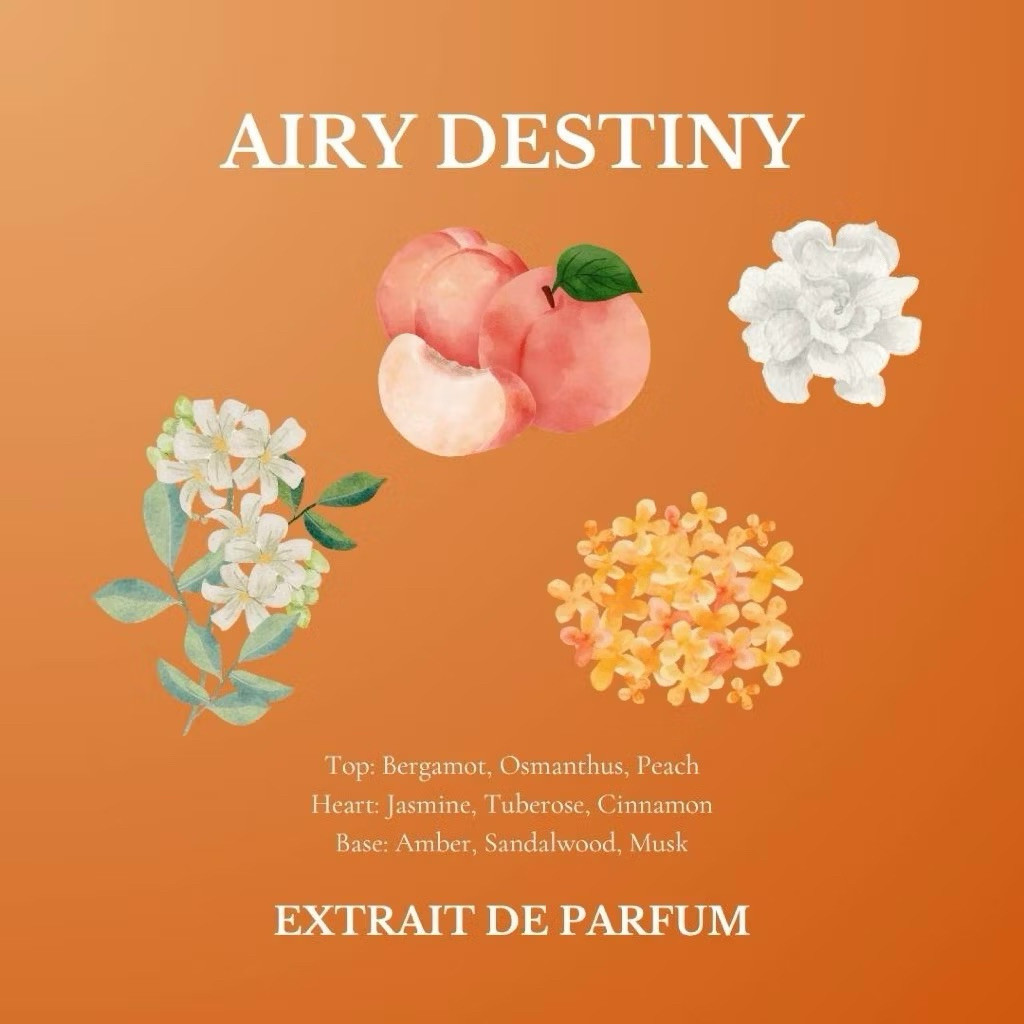 น้ำหอม Sundalo กลิ่น Airy Destiny ขนาด Tester size 2 ml ไม่เคยเทส