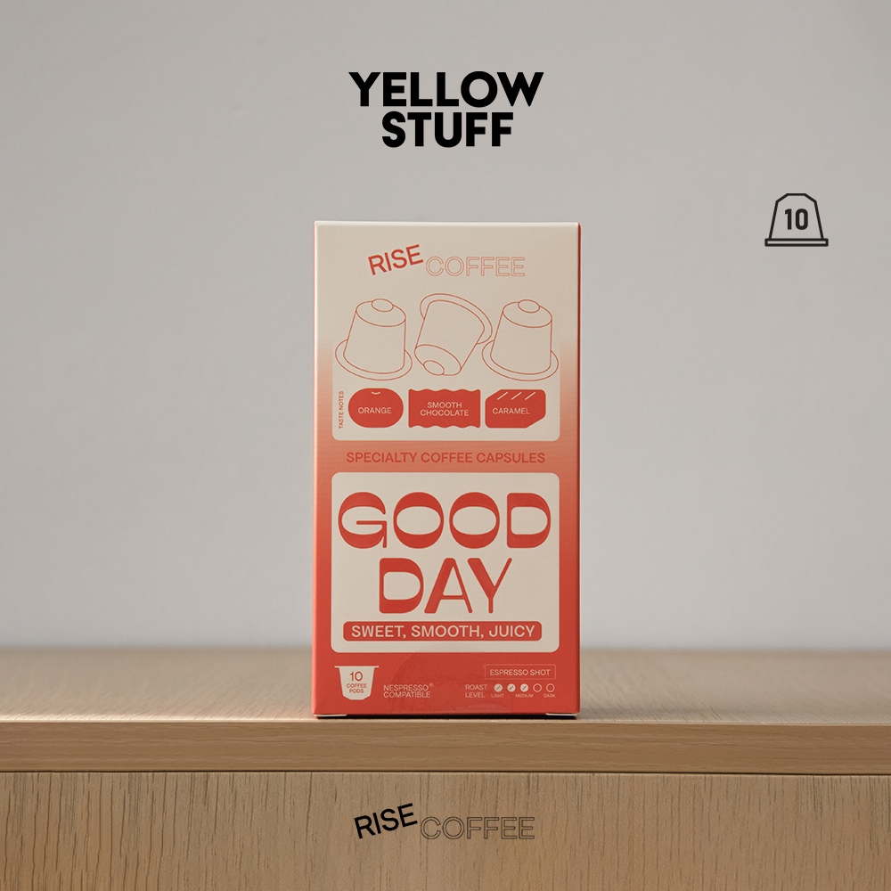 Rise Coffee กาแฟแคปซูล Coffee Capsule สำหรับเครื่อง Nespresso