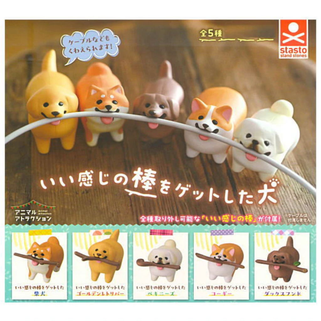🌟พร้อมส่ง🌟 กาชาปอง Animal Attraction Iikanjinobowo getshita inu