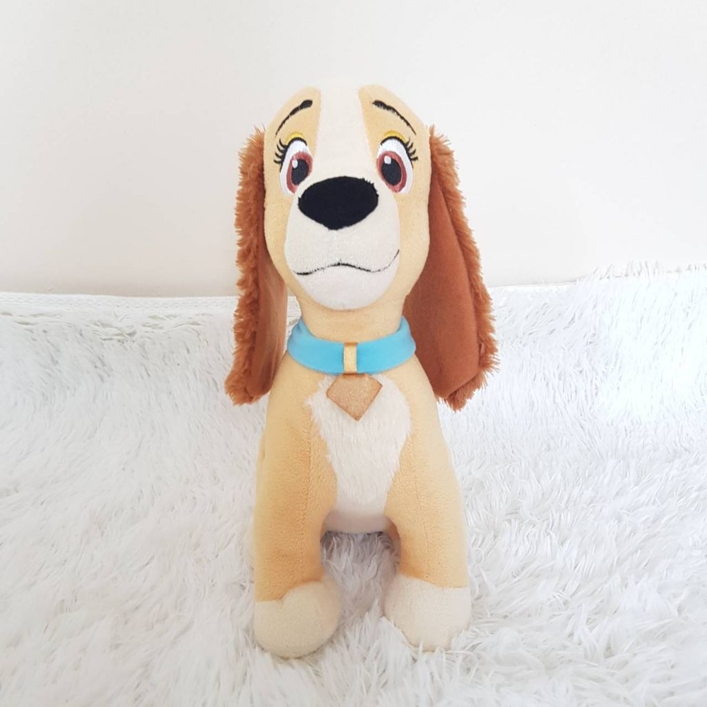 ตุ๊กตาดิสนีย์หมาเลดี้ lady and the tramp ของแท้100%