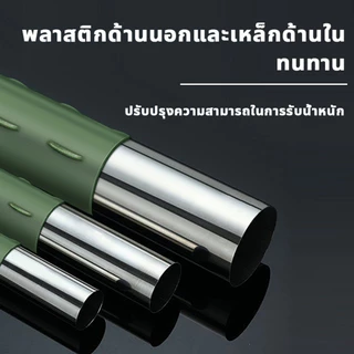 ไม้ค้ำต้นไม้ DIY ยาว90-180ซม. หนา11/16มม. โครงปลูกผัก เหล็กเคลือบพลาส ค้างไม้เลื้อย ตาข่ายไม้