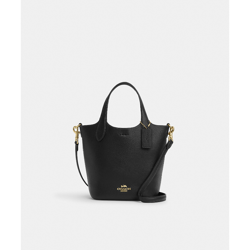 Coach CR168 Hanna Bucket Bag (IMBLK) กระเป๋าสะพายผู้หญิง สี Im/Black