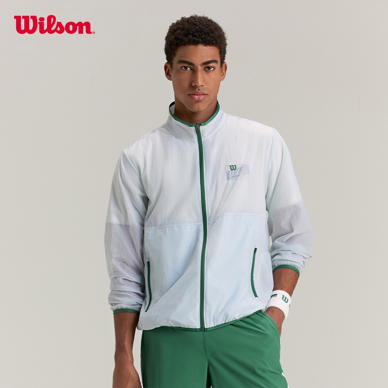 Wilson Men LIGHT TRACK JACKET WM20058512BUE Official Store