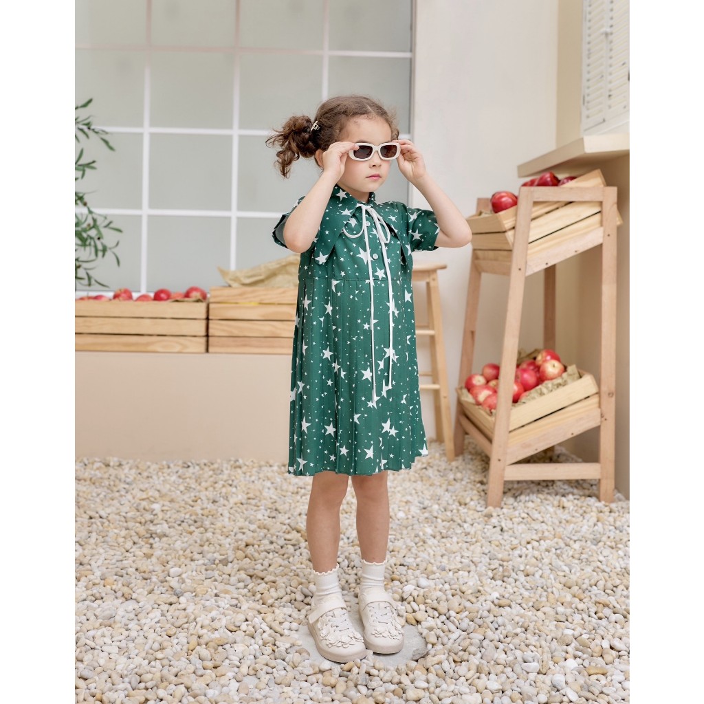 SALE  | Mini Mina Dress Dazzling Star เดรสเด็กผู้หญิง / พร้อมส่ง
