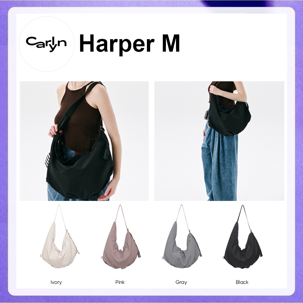 Carlyn Harper M 4colors H74343020 (Black, Grey, Pink, Ivory)