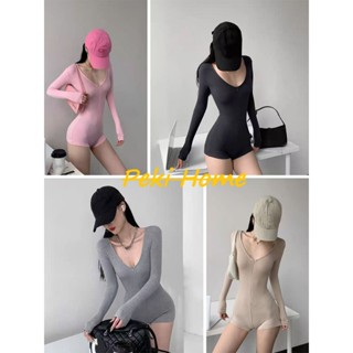 ชุดออกกำลังกาย แขนยาว สวมใส่สบาย มีหลากหลายสี