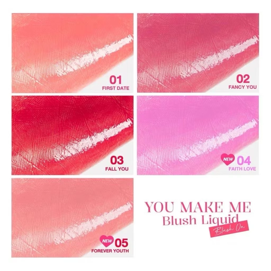 Charmiss You Make Me Blush Liquid Blush On บลัชน้ำมินิ thumbnail 5