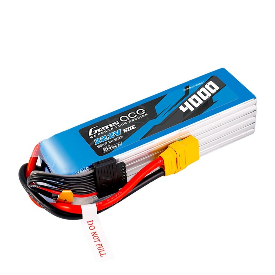 Gens ace G-tech 6S 4000mAh 60C 22.2V Lipo Battery