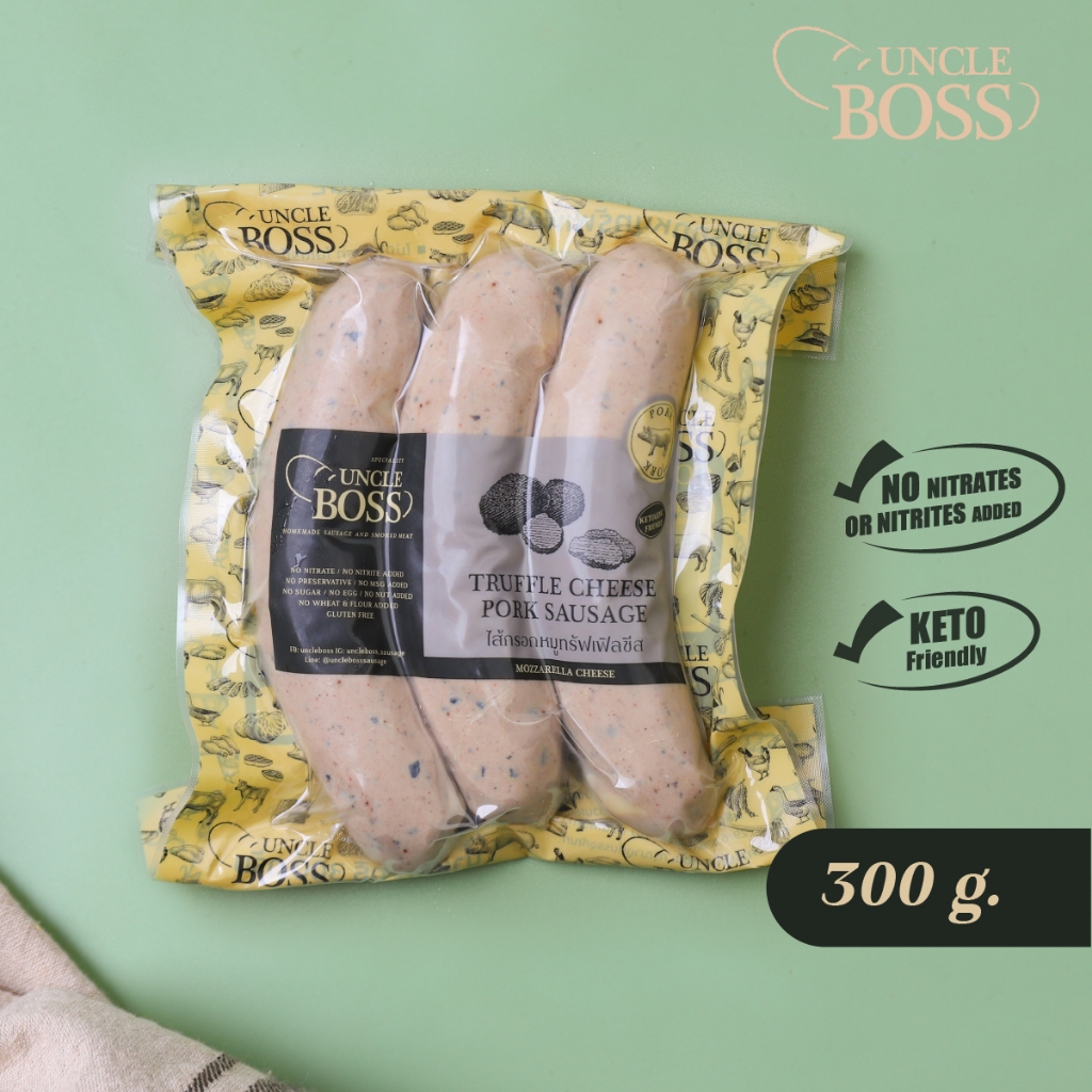 Uncle Boss_Truffle cheese Pork sausage(Keto)